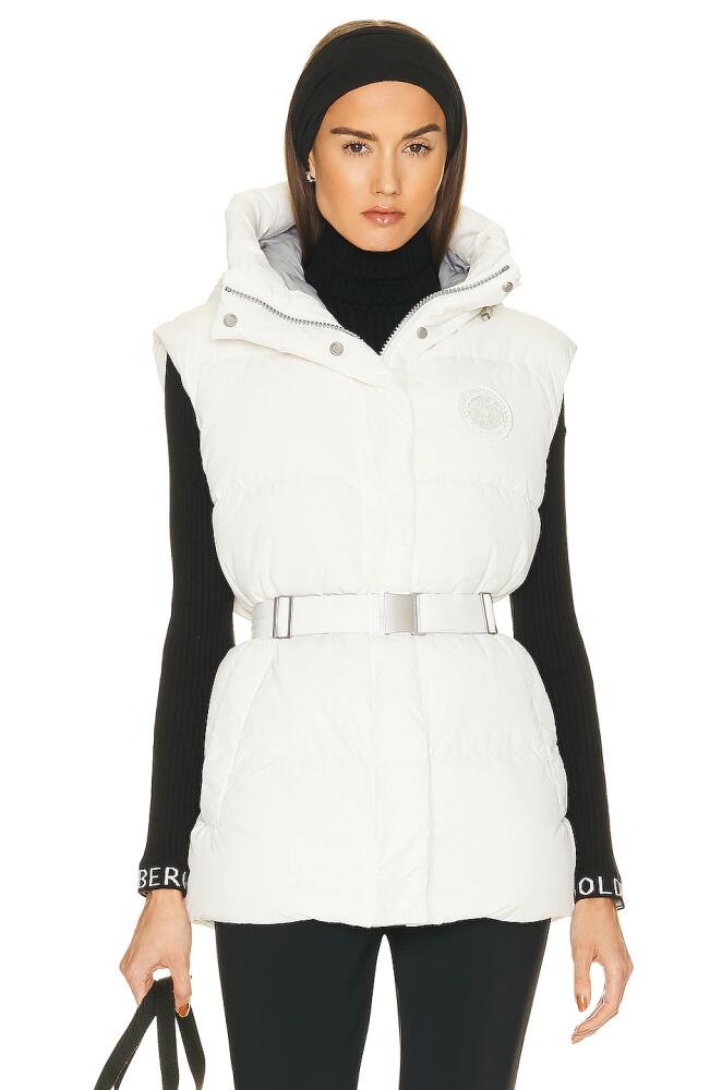 Canada Goose Rayla Vest in White Cover