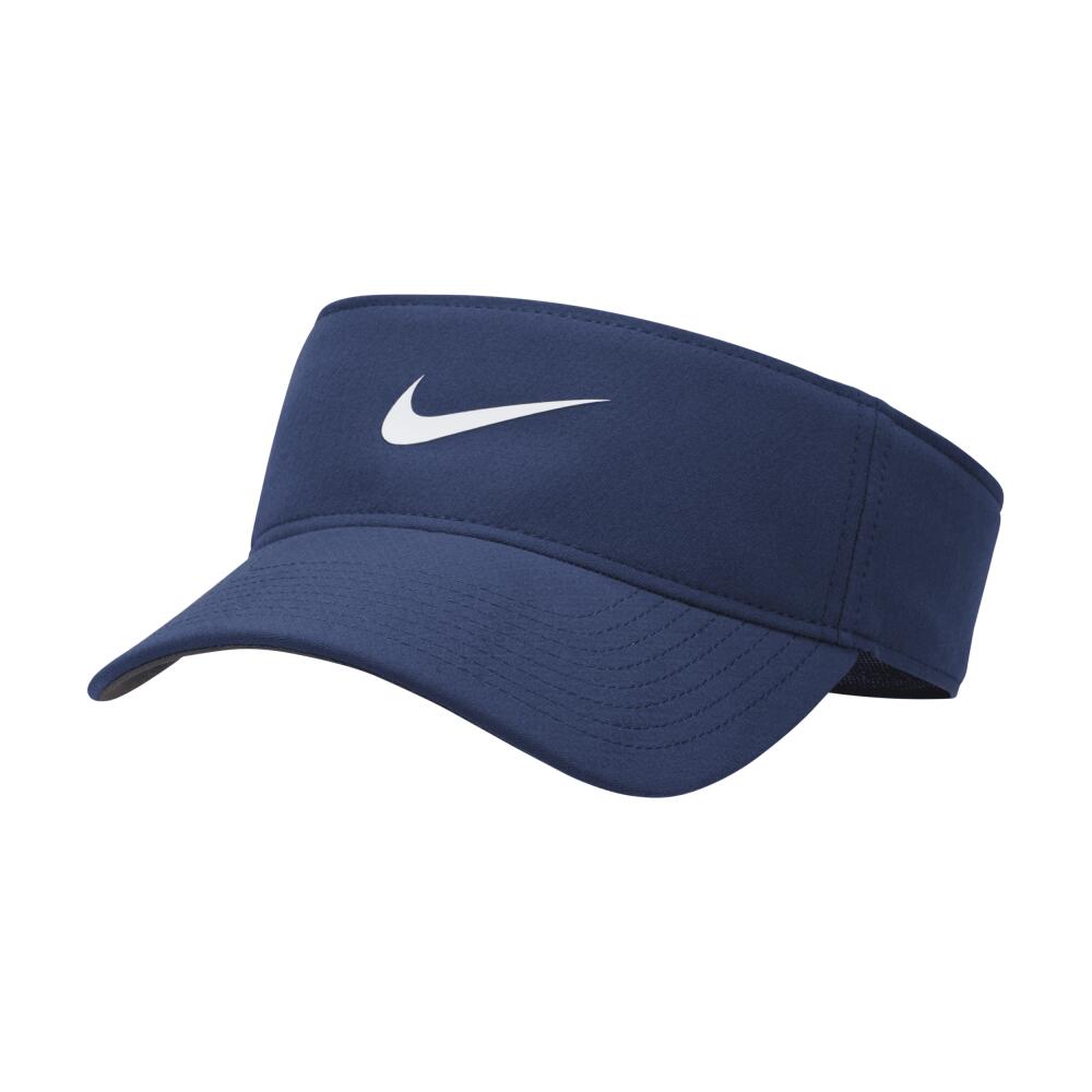 Nike Unisex Dri-FIT Ace Swoosh Visor in Blue Cover