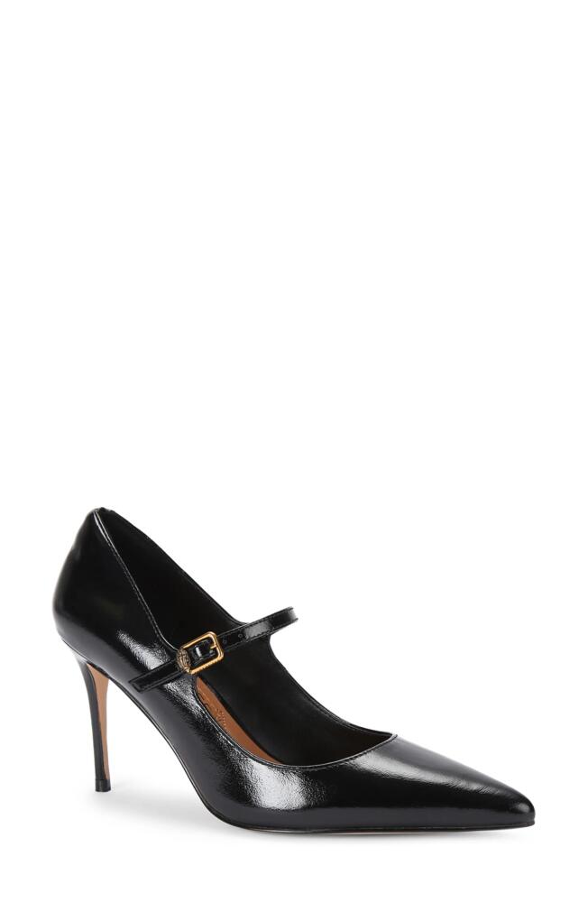 Kurt Geiger London Regent Point Mary Jane Pump in Black Cover