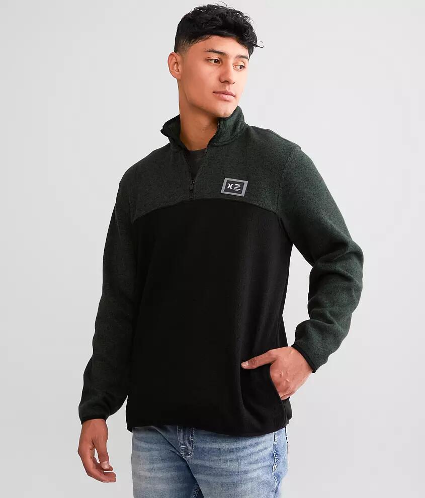 Hurley Crusade Quarter Zip Pullover Cover