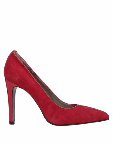 Cafènoir Woman Pumps Red Soft Leather Cover