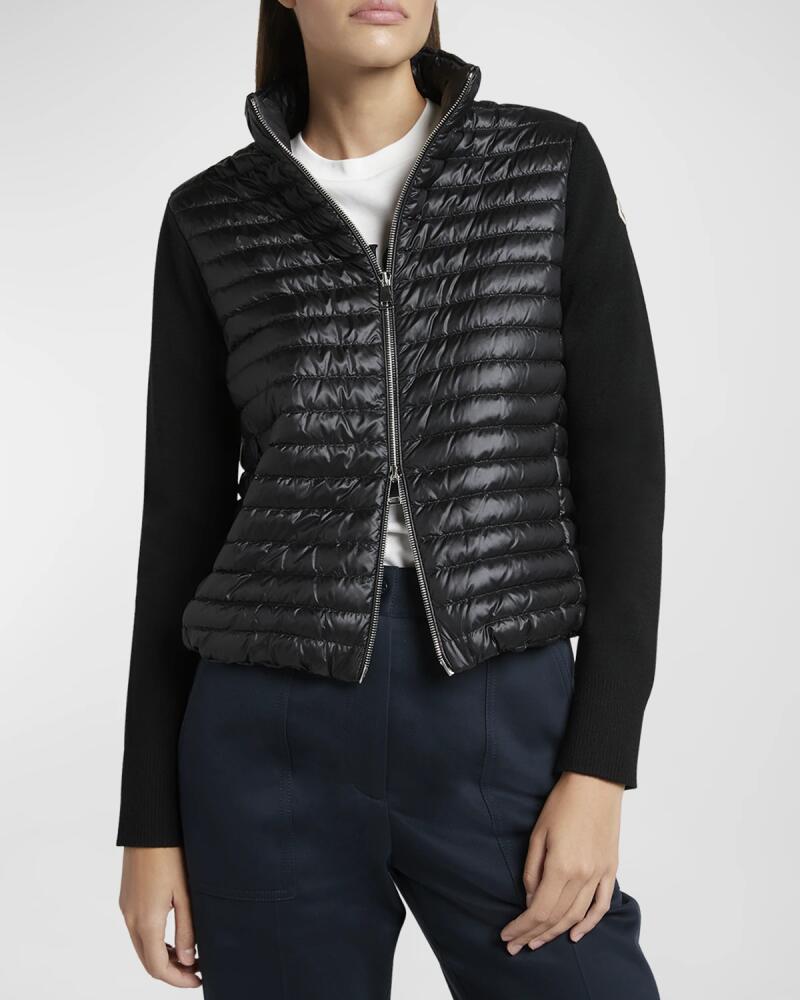 Moncler Hybrid Puffer Cardigan Cover