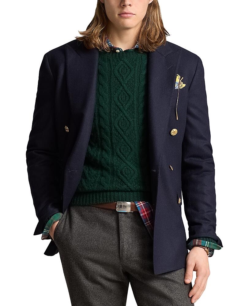 Polo Ralph Lauren Tailored Wool Flannel Blazer Cover