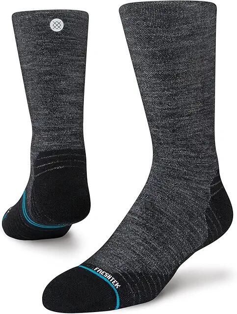 Stance Run Light Crew (Black) Crew Cut Socks Shoes Cover