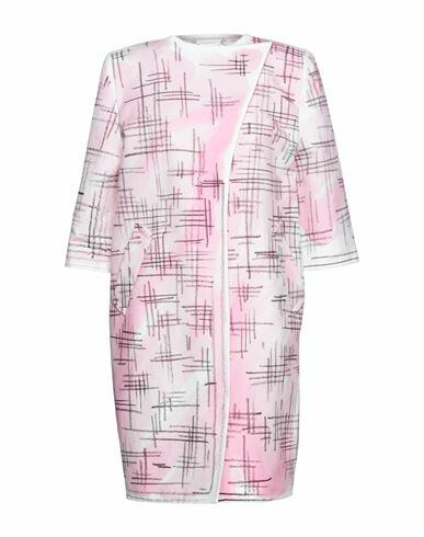 Moschino Woman Overcoat & Trench Coat Pink Cotton, Linen Cover