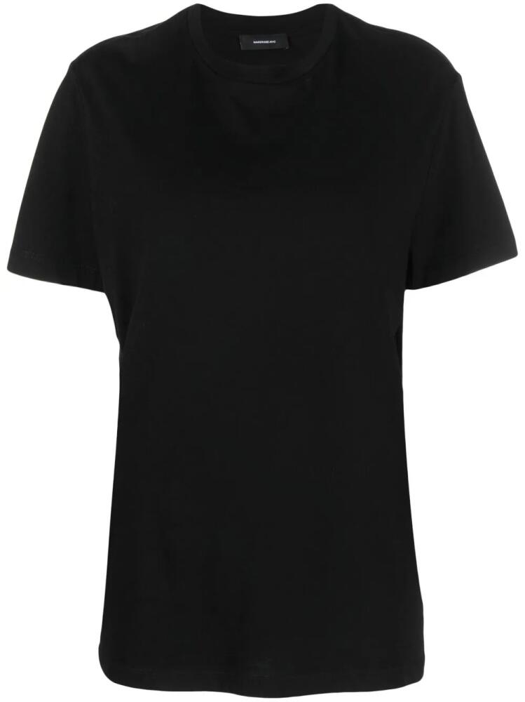 WARDROBE.NYC crew-neck cotton T-shirt - Black Cover