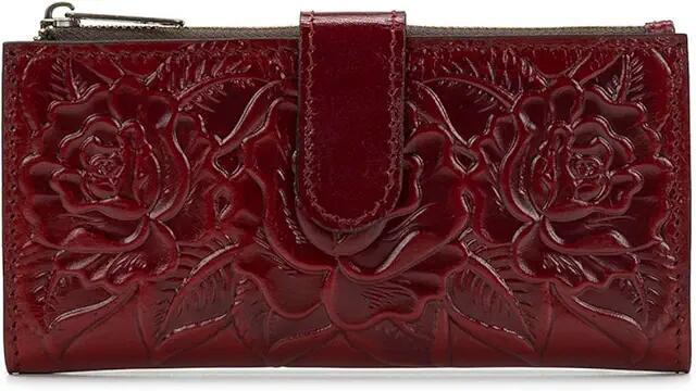 Patricia Nash Bifold Wallet (Maroon) Wallet Handbags Cover