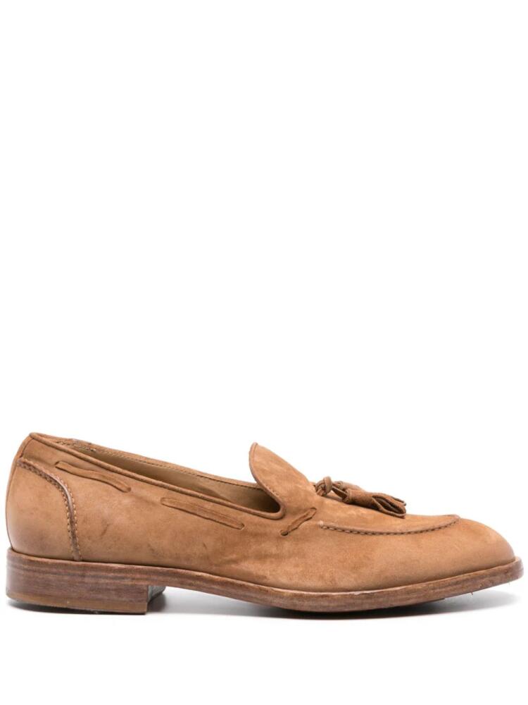 Moma tassel-detail suede loafers - Brown Cover