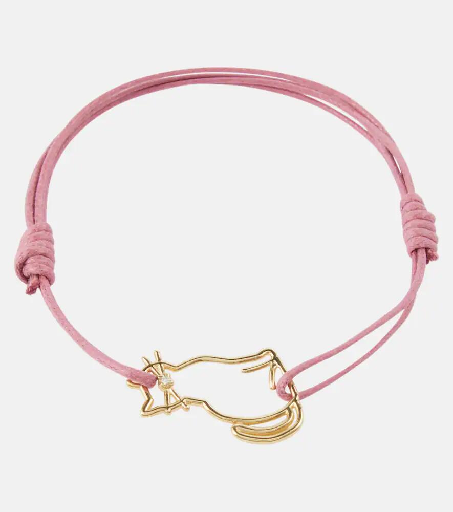 Aliita Cat 9kt gold cord bracelet Cover