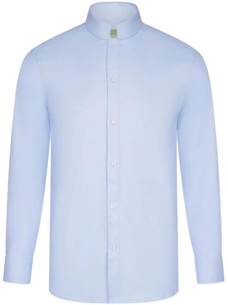 Shanghai Tang logo-embroidered shirt - Blue Cover