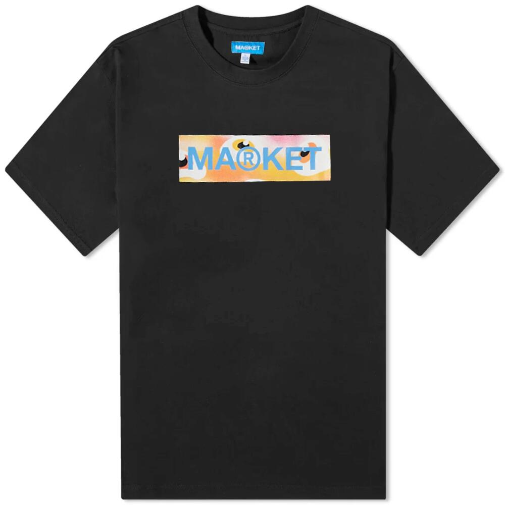 MARKET Men's Bar Logo T-Shirt in Black Cover