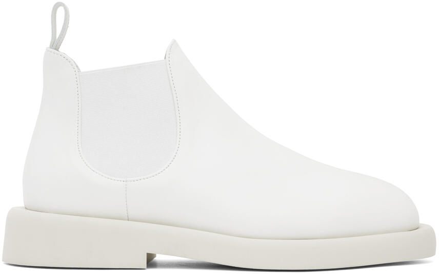 Marsèll White Gomme Gommello Chelsea Boots Cover