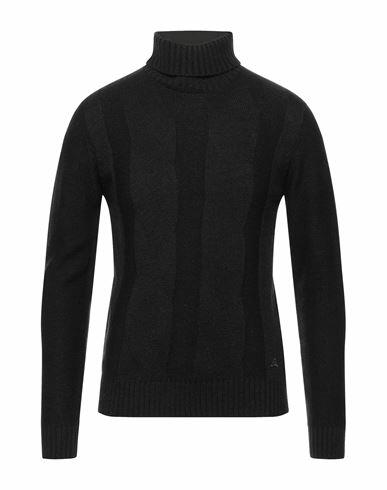 Yes Zee By Essenza Man Turtleneck Black Acrylic, Wool Cover