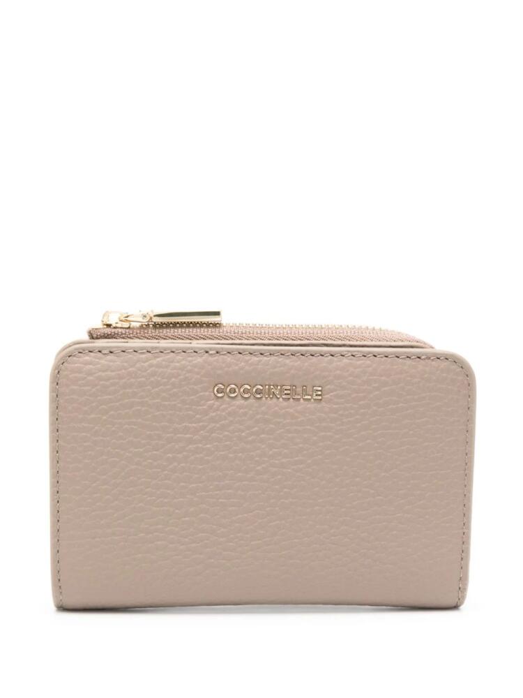 Coccinelle Metallic Soft wallet - Neutrals Cover