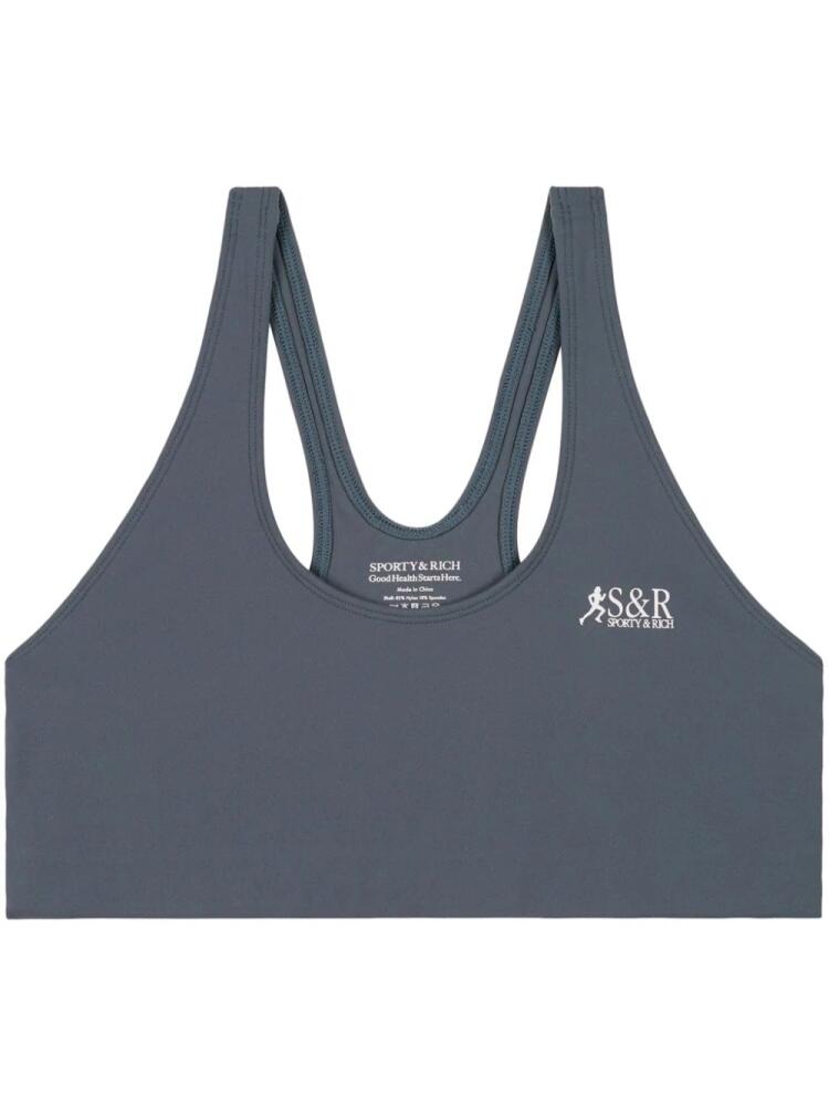 Sporty & Rich Action sports bra - Blue Cover