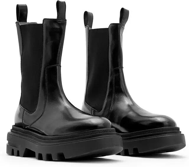 AllSaints Alex Boots (Black Shine) Women's Boots Cover