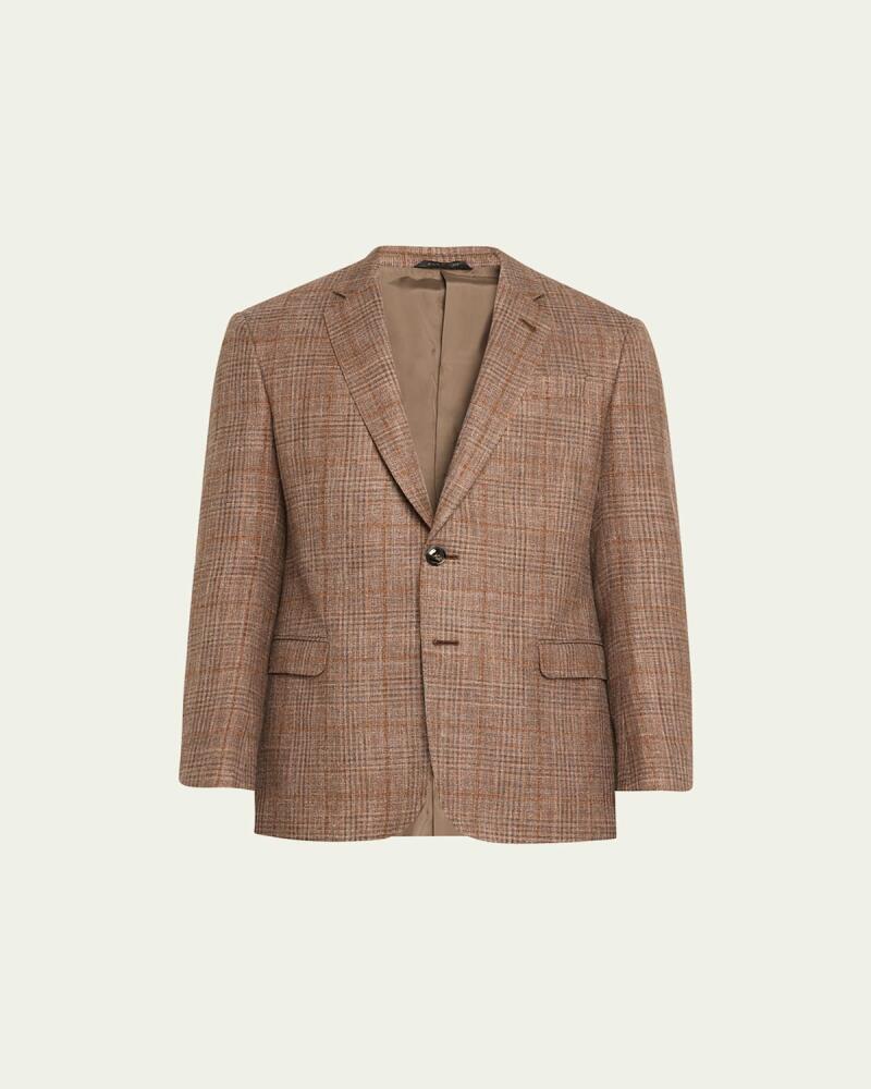 Giorgio Armani Men's Plaid Sport Coat Cover