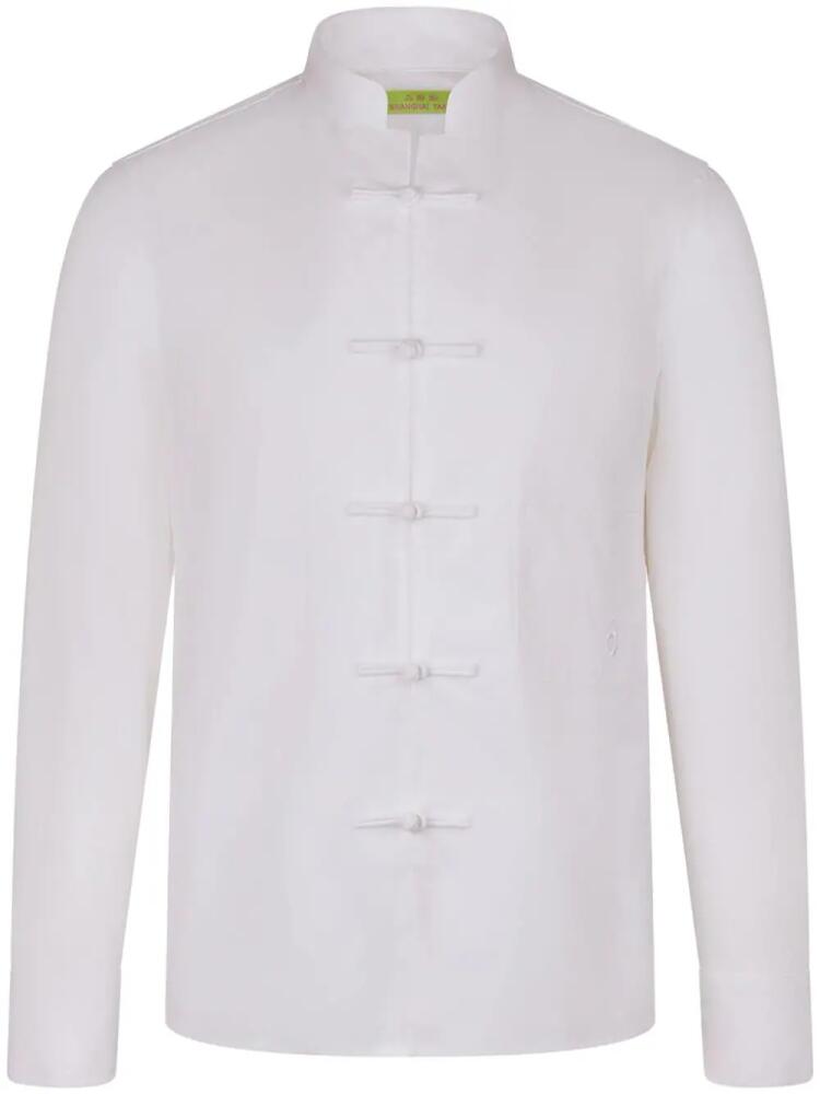 Shanghai Tang logo-embroidered shirt - White Cover