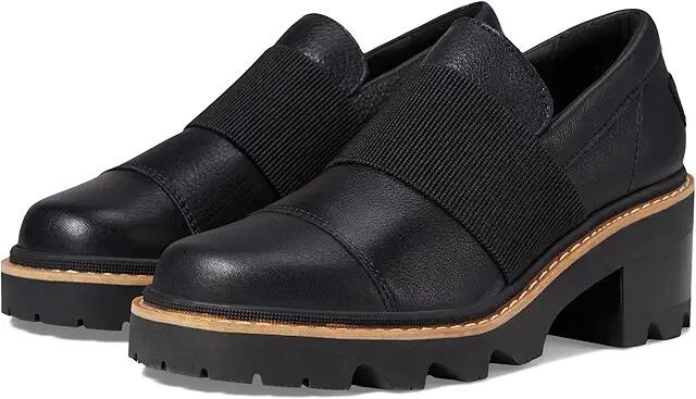 SOREL Joan Now Loafer (Black/Black) Women's Boots Cover