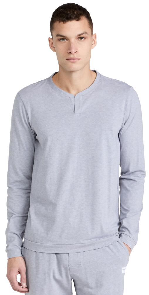 Rhone Everyday Essentials Lounge Henley Light Heather Gray Cover