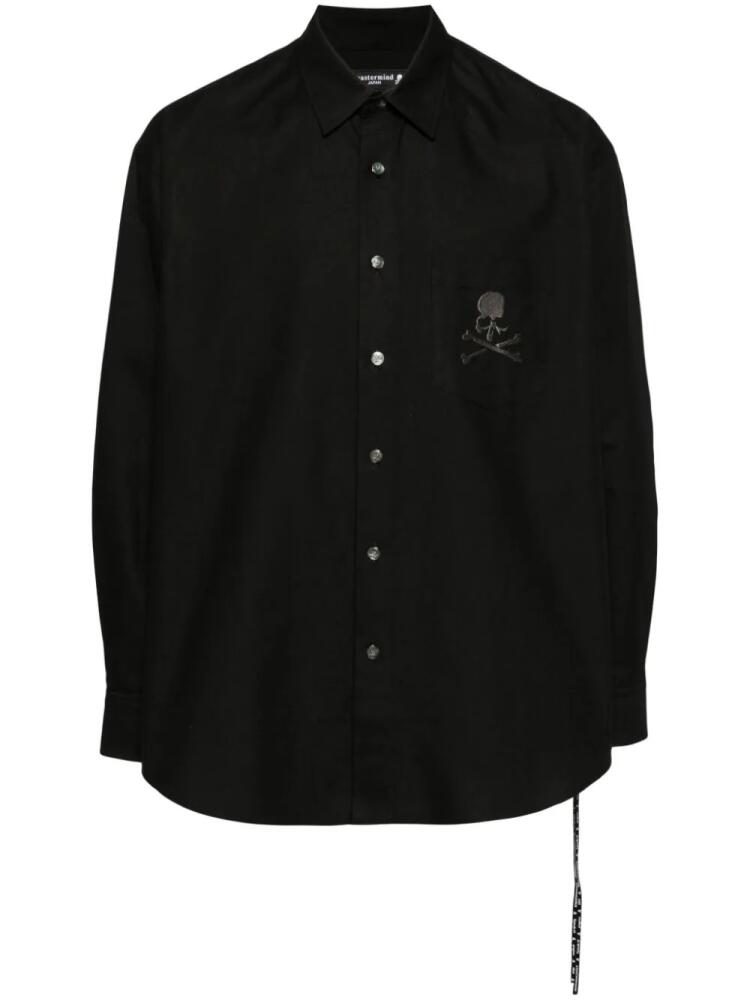 Mastermind Japan classic collar shirt - Black Cover