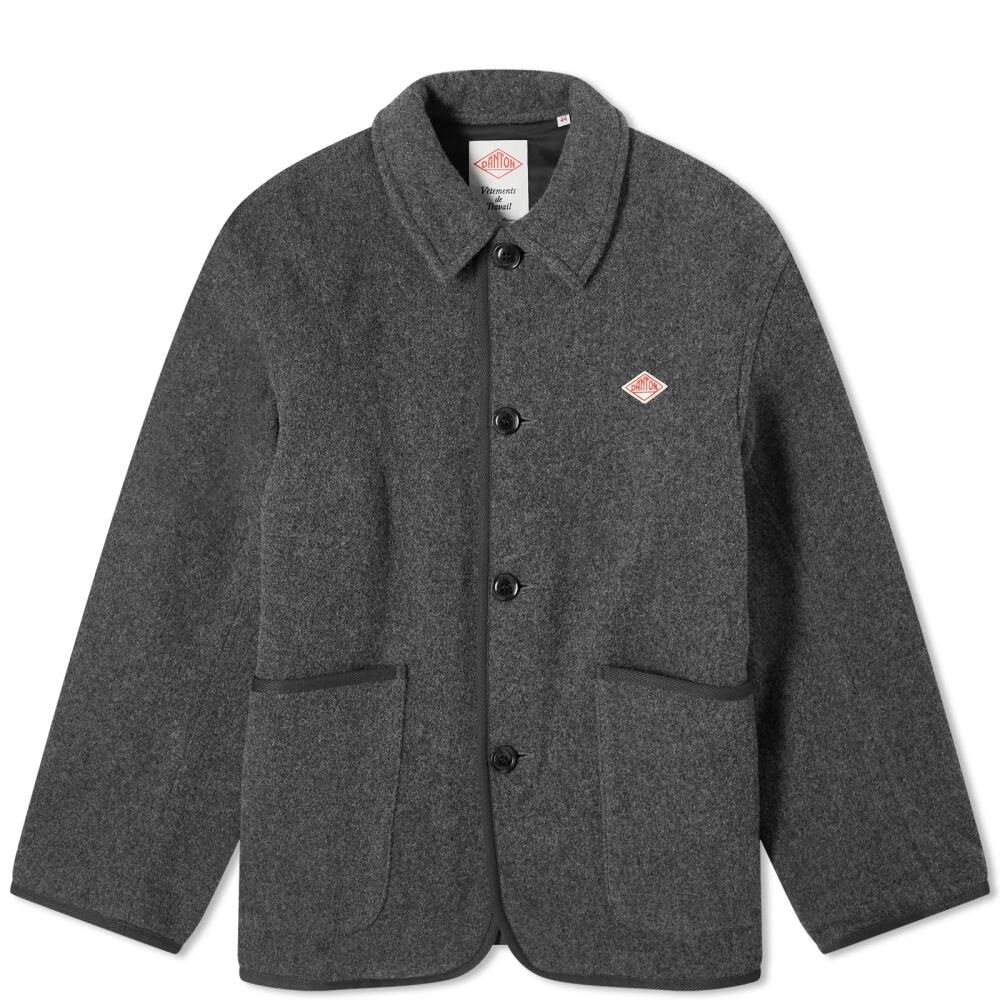 Danton Men's Wool Jacket in Medium Grey Cover