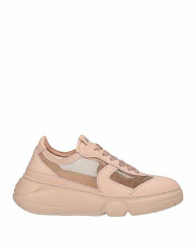 Agl Woman Sneakers Blush Soft Leather Cover