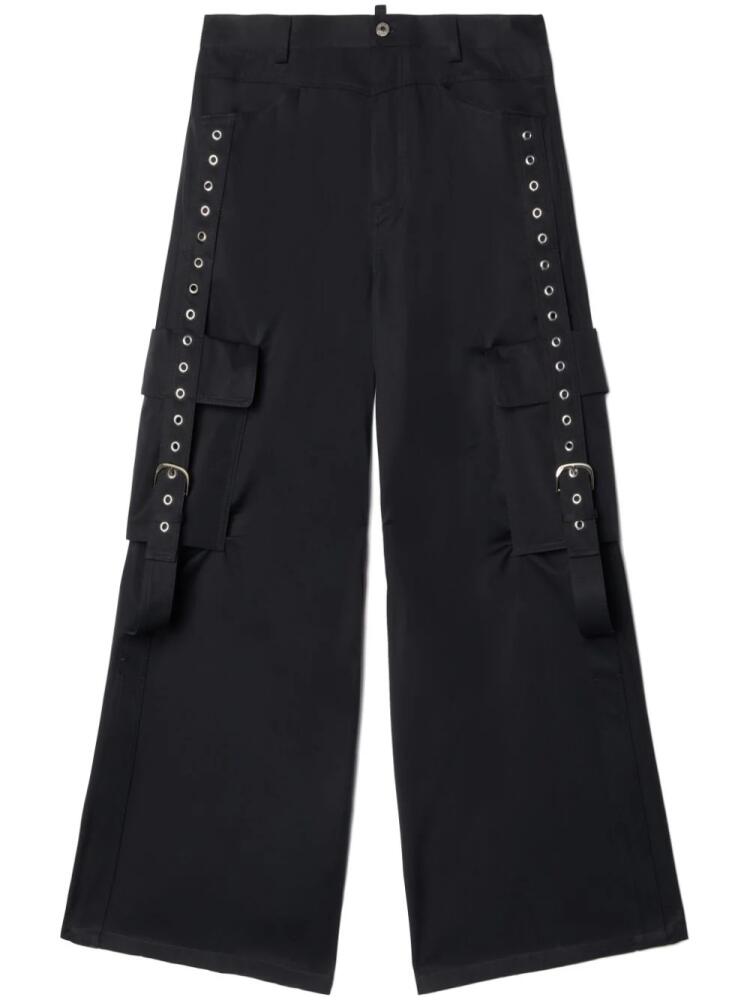 Off-White buckled cargo trousers - Black Cover