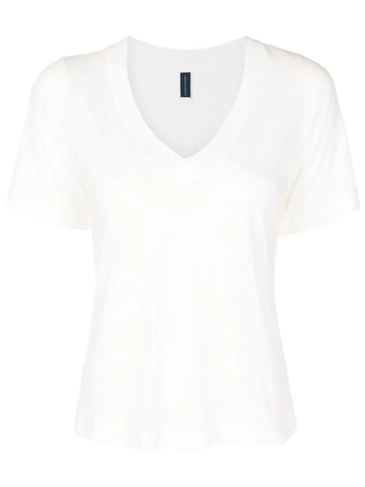 Lygia & Nanny v-neck T-shirt - White Cover