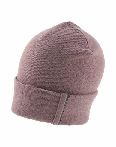 Brunello Cucinelli Woman Hat Antique rose Cashmere Cover