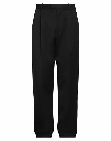 Bottega Veneta Man Pants Black Wool Cover