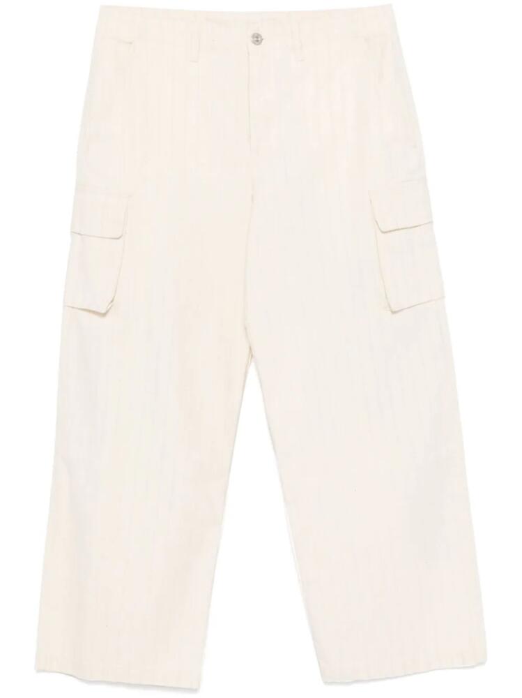 OUR LEGACY Mount cargo pants - White Cover