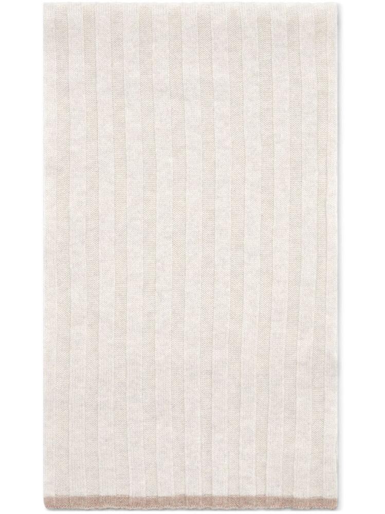 Brunello Cucinelli cashmere scarf - Neutrals Cover