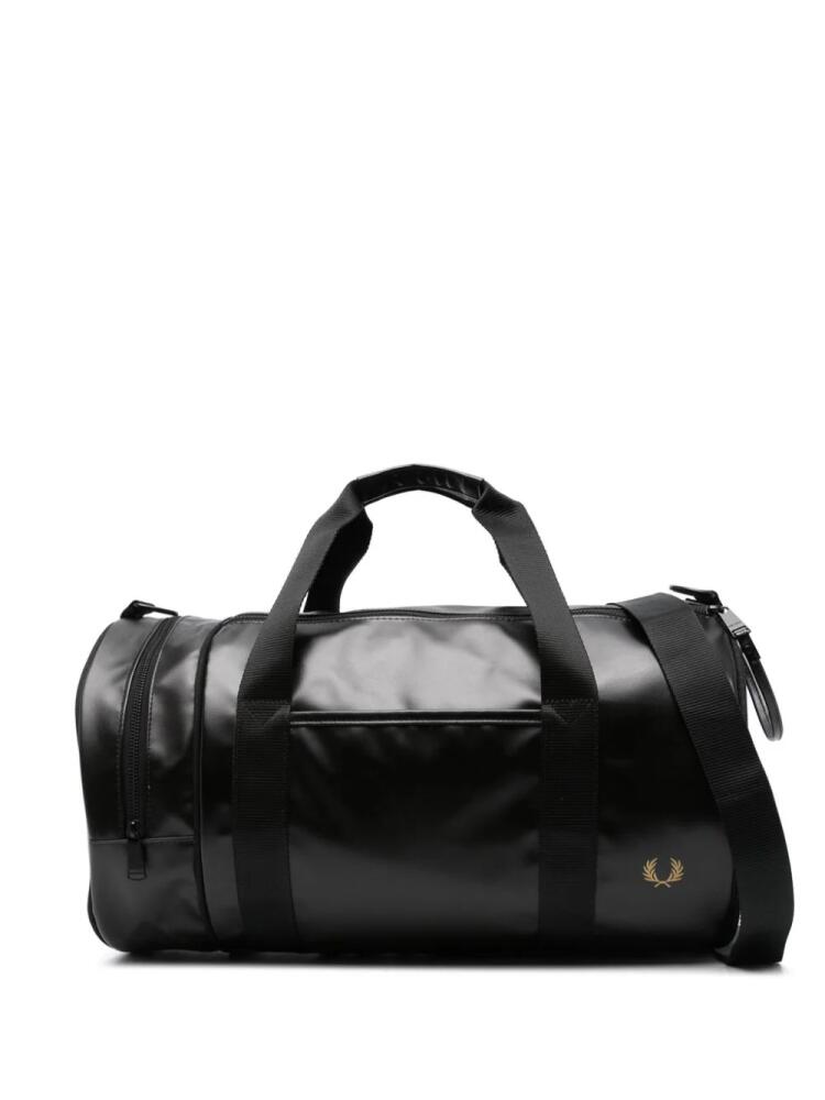 Fred Perry logo-print holdall - Black Cover