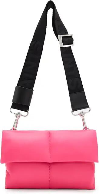 AllSaints Ezra Quilt Crossbody (Hot Pink) Cross Body Handbags Cover