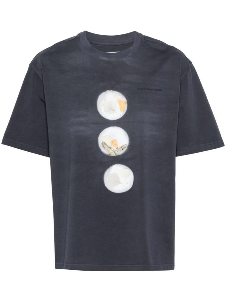 Feng Chen Wang photograph-print cotton T-shirt - Grey Cover