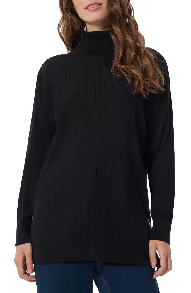 Jones New York Turtleneck Rib Sweater in Jones Black Cover