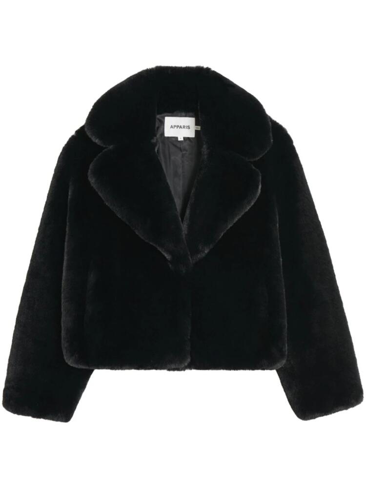 Apparis Miller faux-fur jacket - Black Cover