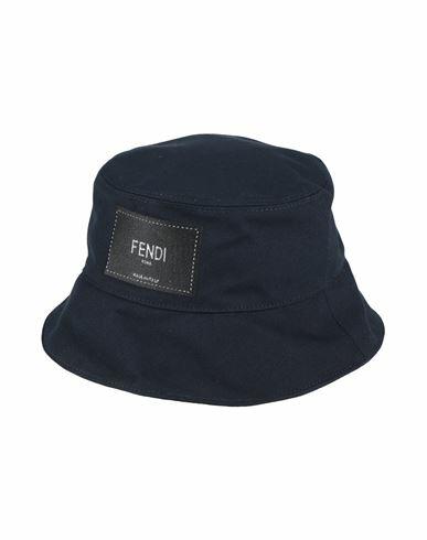 Fendi Man Hat Midnight blue Cotton Cover