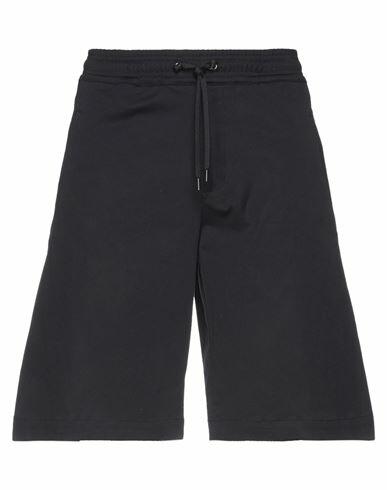 Neil Barrett Man Shorts & Bermuda Shorts Midnight blue Cotton, Elastane Cover