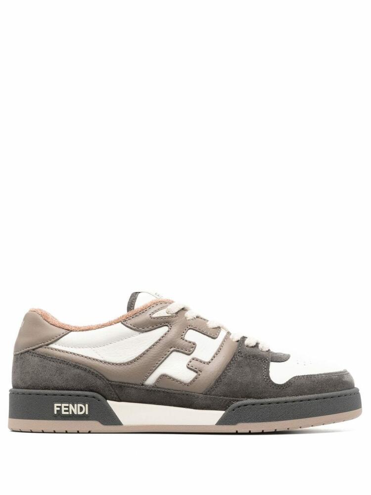 FENDI Match panelled sneakers - Neutrals Cover