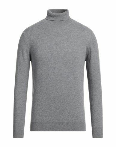 Ferrante Man Turtleneck Grey Merino Wool Cover