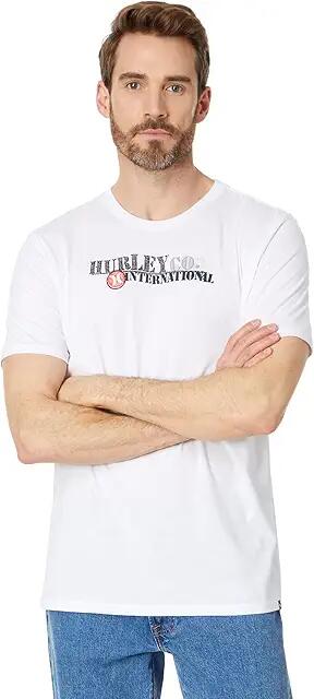 Hurley 25th S1 Short Sleeve Tee (White) Men's Clothing Cover