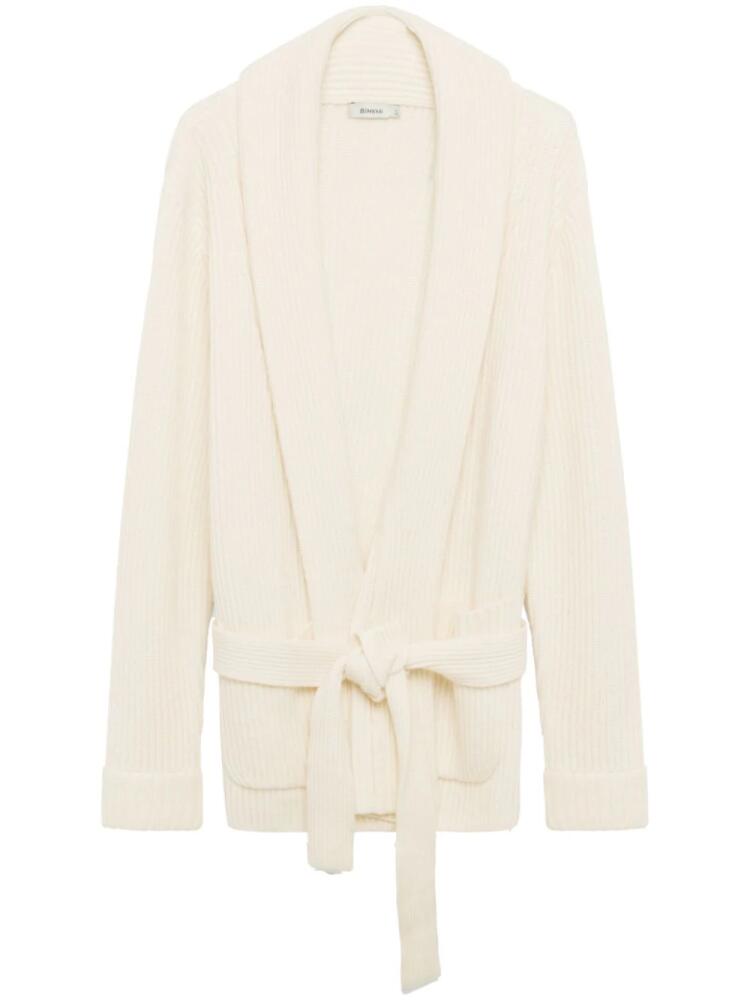 Simkhai Nicolai belted cardigan - Neutrals Cover