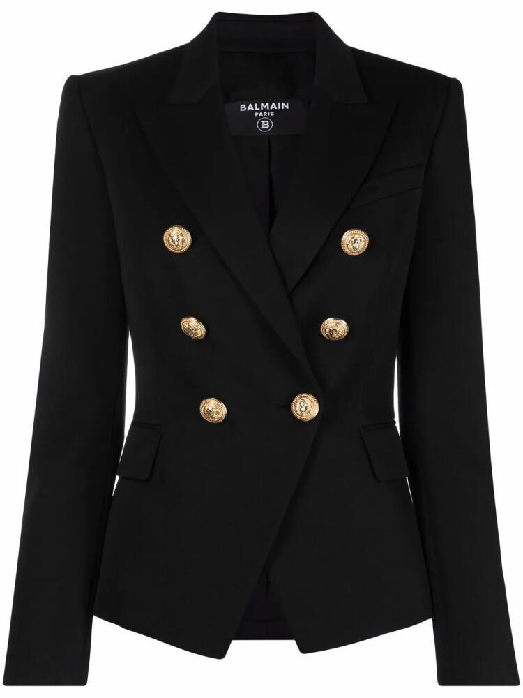 Balmain double-breasted blazer - Black Cover