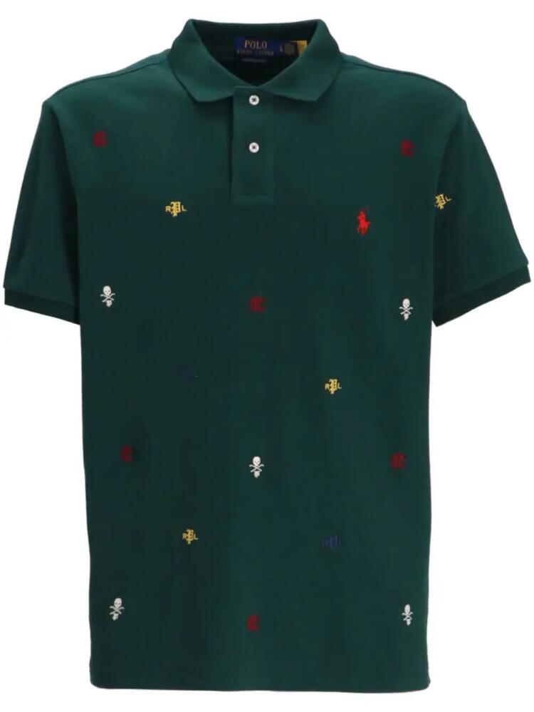 Polo Ralph Lauren logo-embroidered cotton polo shirt - Green Cover