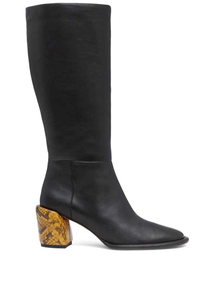 3.1 Phillip Lim Naomi 70mm knee-high boots - Black Cover