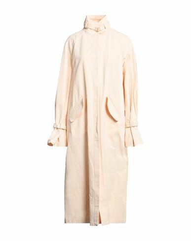 Patrizia Pepe Woman Overcoat & Trench Coat Blush Cotton, Polyamide Cover