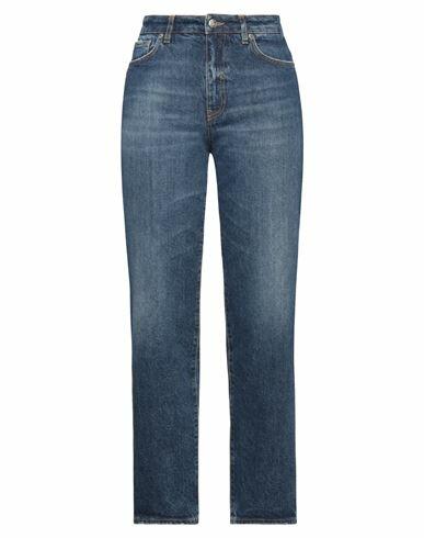 2w2m Woman Jeans Blue Cotton, Hemp Cover