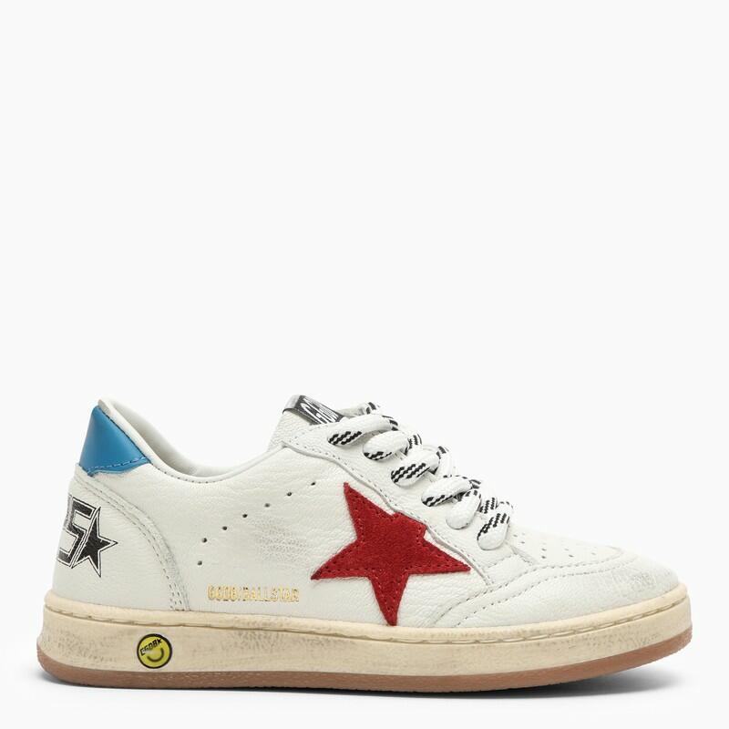 Golden Goose Ball Star white/red trainer Cover